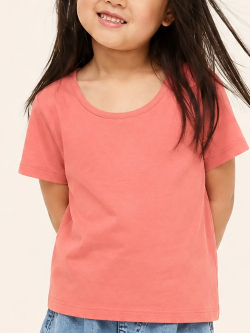Art Class Girls Pink Scoop Neck Short Sleeve Tee | Size XS | NWT